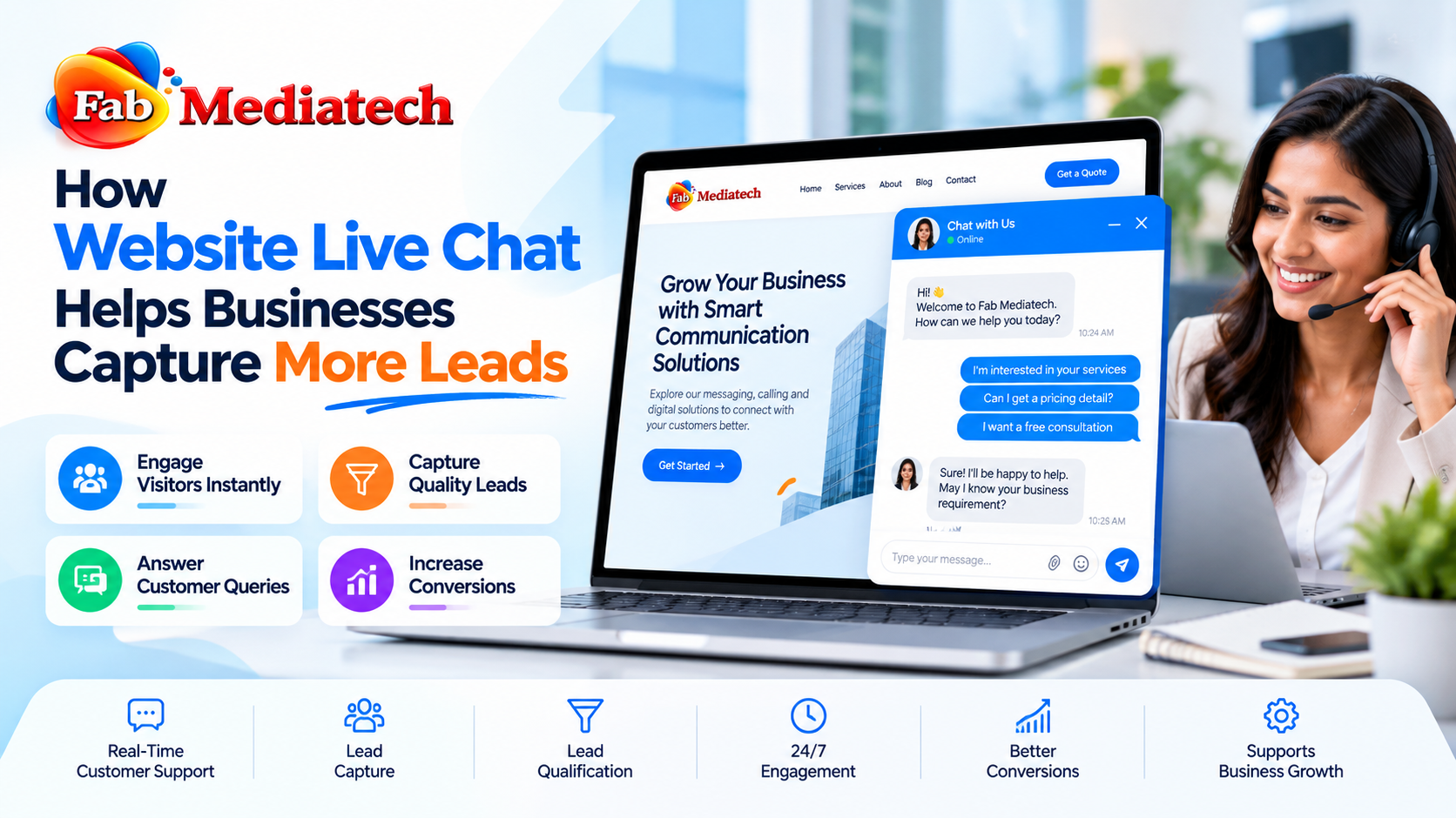 How Website Live Chat Helps Businesses Capture More Leads